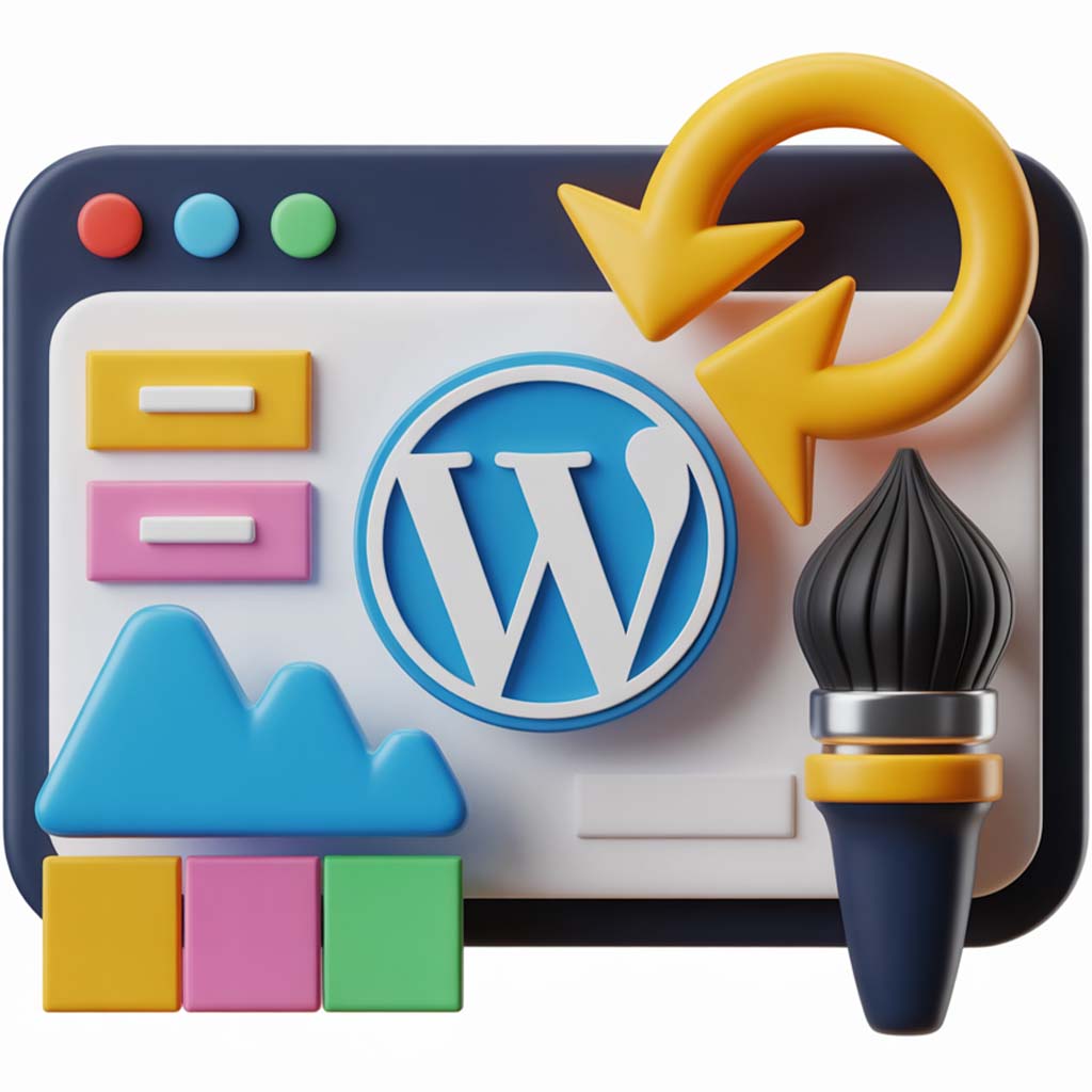 WordPress website redesign